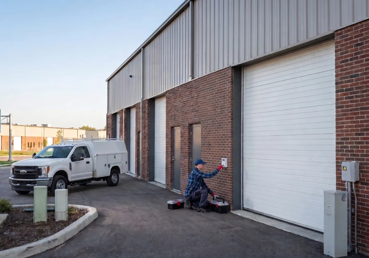 Commercial garage door installation Auburn Hlls, MI by Pioneer Door